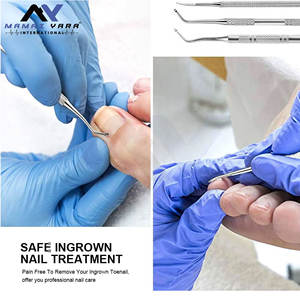 Kit de 3 Herramientas Profesionales para Uñas Encarnadas, Limas de Grado Quirúrgico, Levantadores de Uñas, Tratamiento Seguro para Uñas, Herramientas Limpiadoras de Uñas, Alivio del Dolor - Product Image 2