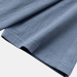 Camiseta Personalizada al por Mayor para Hombre, 100% Algodón Orgánico y Poliéster, Ligera, Cuello Redondo, Estilo Ringer, Fabricación OEM - Product Image 5