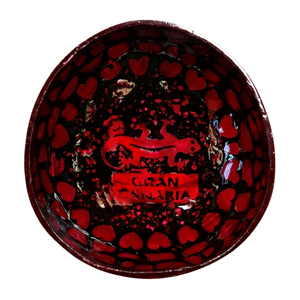 Cuenco de Coco Lacado Estilo Zen - Incrustaciones de Perlas Minimalistas - Artículos para una Vida Consciente - Product Image 2