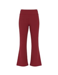 Regular Fit Plus Size Women's 100% Cotton Canvas <b>Elastic</b> Waist Mid Waist Straight Casual Autumn Pants & Trousers - Product Image 3