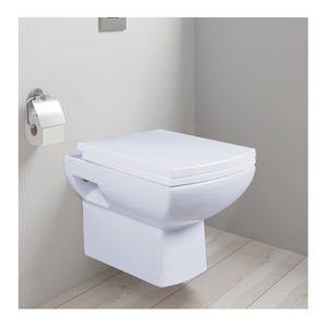 La plupart des toilettes murales modernes sont dotées d'un système à double chasse qui vous permet de choisir entre une chasse d'eau complète ou partielle pour économiser l'eau - Product Image 2