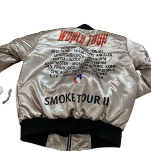 Custom Satin Varsity <b>Jacket</b> Custom Made Satin <b>Baseball</b> <b>Bomber</b> <b>Jacket</b> for Men Street Varsity Style Embroidery Letter Silk Fashion - Product Image 6
