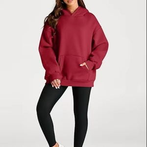 Men's Heavy <b>Weight</b> High Quality Custom Logo 400g 100% Cotton Heavyweight Fleece <b>Blank</b> Oversized Plus Size Men's Hoodies - Product Image 1