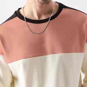Service OEM – Sweat-shirt homme 100 % coton, dernière conception, couleur unie, basique, manches longues, col rond, personnalisable, grandes tailles - Product Image 2