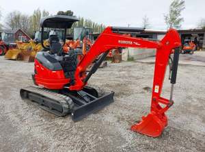 Miniexcavadora Kubota Nueva Modelo U25S de 2.5 Toneladas – Peso: 5,500 lbs, Potencia del Motor: 20.9 HP - Product Image 4
