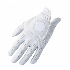 Gant de golf pour femme de haute qualité, main droite, blanc, respirant, antidérapant, en cuir PU – Premium pour le sport - Product Image 4