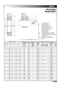 Unidad de Bloqueo de Transmisión de Torque NMTG N4071 75×138 para Aplicaciones en Equipos de Minería y Cemento, Disponible a un Precio Accesible - Product Image 6