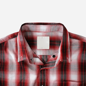 เสื้อเชิ้ตผู้ชายทรงปกติ ผ้าแฟลนเนลพิมพ์ลาย แขนยาว สวมใส่สบาย ไซส์ใหญ่พิเศษ ผ้าฝ้าย 100% สีและโลโก้ปรับแต่งได้ เป็นมิตรต่อสิ่งแวดล้อม - Product Image 3