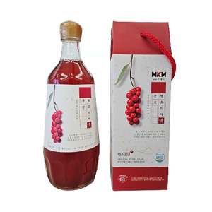 Sirop Omija MKM Wild Fresh, extrait liquide de plante, 700 ml, contenant en plastique de qualité alimentaire, 5-HTP, vitamine C, concentré de fruits 100 % pur - Product Image 2