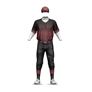 Ensemble d'uniformes de baseball respirants imprimés de nouvelle conception de bonne qualité pour adultes, tenue d'entraînement d'équipe personnalisable, meilleur prix - Product Image 1