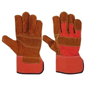 Gants de travail en cuir de vachette pleine fleur de haute qualité du Pakistan, résistants, industriels, imperméables, pour la construction - Product Image 4