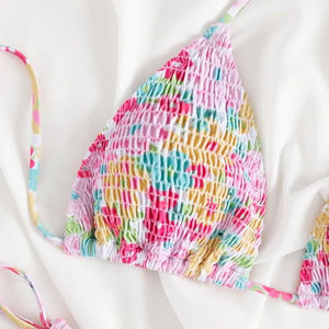 Ensemble de bikini pour femmes de haute qualité, maillot de bain deux pièces, vêtements de plage d'été, fabricant OEM ODM - Product Image 3