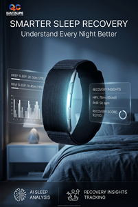Pulsera Inteligente sin Pantalla QC NS5 2025, Monitor de Ritmo Cardíaco, Monitor de Sueño, Rastreador de Actividad Física, Banda de Salud Impermeable - Product Image 5