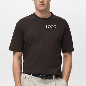 Pull col rond pour homme de qualité supérieure, design élégant et tendance avec logo discret, prix usine avantageux. - Product Image 1