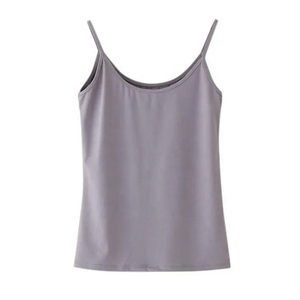 Custom Formal Breathable <b>Knitted</b> Solid <b>Black</b> Backless <b>Tank</b> <b>Tops</b> for Women Summer Beach - Product Image 2