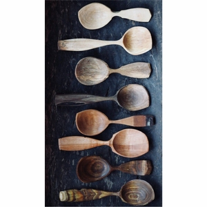Premium Handcrafted Wooden Cutlery <b>Set</b> Organic Wood <b>Spoon</b> <b>Fork</b> Knife <b>Set</b> Reusable Sustainable Kitchenware <b>Set</b> for Restaurants - Product Image 5