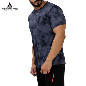 เสื้อยืดดีไซน์ล่าสุด ผ้าฝ้าย 100% สำหรับผู้ชาย สวมใส่สบายๆ สีตามสั่ง ทรงหลวม พิมพ์ลายสตรีทแวร์ พร้อมโลโก้ตามสั่ง - Product Image 6
