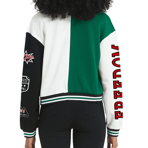 Chaqueta Varsity de Alta Calidad para Mujer, Estilo Universitario Informal, Chaqueta Bomber Ligera, Ropa Exterior de Moda, Chaqueta Urbana Moderna - Product Image 3