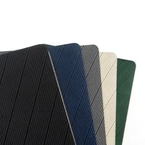 Cuadernos Minimalistas Tamaño A5 con Cubierta de PU y PVC Suave, con Marcador Metálico Portátil, Estilo Diario - Product Image 6