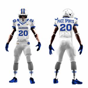 2025 derniers maillots de football de style américain avec short taille personnalisée pour jeunes et adultes par Pace Sports - Product Image 5