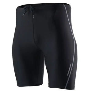 Shorts de sport pour homme, nouvelle collection, en spandex/polyester, respirants, séchage rapide, motif uni, fitness, musculation, entraînement, élastiques, taille mi-haute - Product Image 5