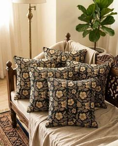 Colorful Luxury Plant Paisley Cotton Cushion Cover Decorative Throw <b>Pillow</b> Case for <b>Sofa</b> Living Room Bedroom Home Decor - Product Image 5