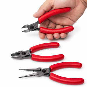 Juego de 3 alicates de precisión profesionales para joyería, herramientas manuales para reparación y creación de anillas, como los de Snap-On. |   Herramientas de la mejor calidad - Product Image 5
