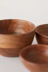 ชุดถ้วยตวงไม้ทำมือทรงกลมสไตล์เรียบง่าย ทนทาน งานฝีมือธรรมชาติ ตกแต่งบ้าน - Product Image 4