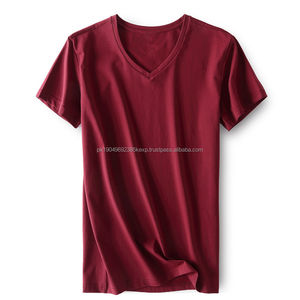 <b>T</b> <b>Shirts</b> <b>V</b> <b>Neck</b> Custom High Quality Quick <b>V</b> <b>Neck</b> <b>T</b> <b>Shirts</b> <b>Men</b> Polyester <b>T</b> <b>Shirt</b> With Custom Logo - Product Image 4