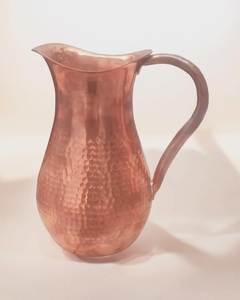 Exclusive <b>Copper</b> Jug Pure <b>Copper</b> Drinkware Solution For Water Storage Serving And Daily Health Benefits - Product Image 1
