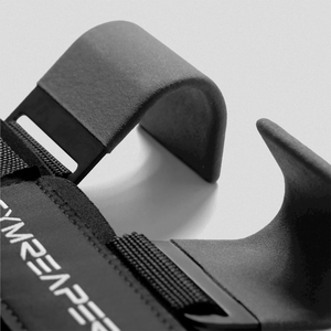 Weight Lifting rubber grip Hooks Non-slip Deadlift wrist Straps palm support <b>Gloves</b> <b>Pull</b> <b>Up</b> gym fitness training session workout - Product Image 2