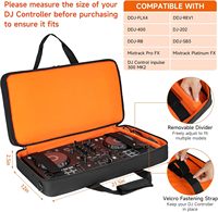 Sac de rangement rembourré pour contrôleur DJ, étui antichoc pour Pioneer / Numark / Roland (21,5 x 12 x 2,5 pouces), vente en gros - Étui uniquement