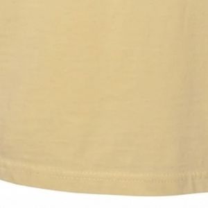 T-shirt beige pour homme, col rond, manches courtes, coton doux, décontracté, basique, léger, respirant, pour l'été, à porter tous les jours, personnalisable - Product Image 5
