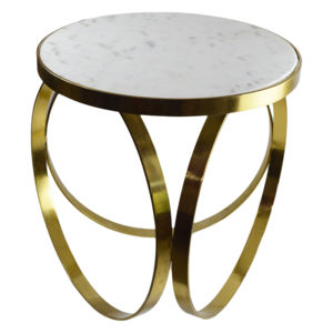 Tables basses au design moderne avec un design en matériaux combinés, finition hautement peinte et design poli, décoration de salon, table d'appoint - Product Image 4