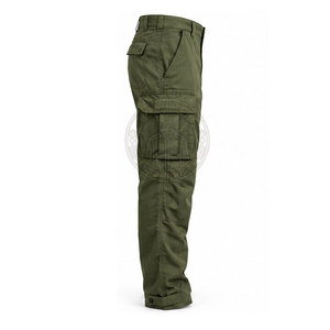 Pantalones Militares Estilo Funcional Americano, Diseño Recto, Ligeros, Ecológicos, Tela Resistente, Almacenamiento Práctico, Comodidad Relajada - Product Image 5