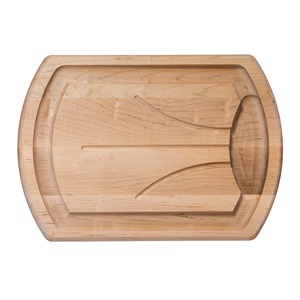 Tabla de cortar de madera con mango, tabla de cocina de una sola pieza - Product Image 3