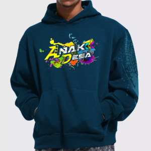 Sudadera con Capucha Negra para Hombre, Impresión por Sublimación, Corte Regular, 100% Algodón, Transpirable, Ropa Casual de Invierno, Bolsillo de Forro Polar, Ecológica - Product Image 1