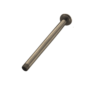 PSB0076 Bras de douche traditionnel en laiton électroplaqué de 1/2 po IPS x 4 po avec bride pour montage au plafond - Product Image 2