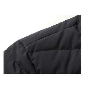 New Design Lightweight Stylish Custom Logo Canvas Stand Collar Full Sleeve Custom Color <b>Puffer</b> <b>Jacket</b> for Adults - Product Image 5