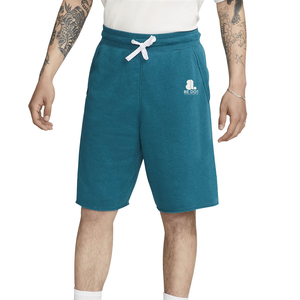 Shorts Bermuda Homme Be Dot Vert Teal Uni Taille Mi-Haute avec Cordon de Serrage Style Décontracté Tissu Tricoté 100% Coton Respirant - Product Image 1