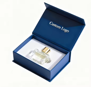 Caja de Embalaje de Cartón Reciclable para Aceites de Fragancia, Cajas de Regalo de Papel de Lujo para Perfumes Masculinos - Product Image 1