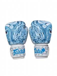 นวมชกมวยหนังแท้ Fairtex สีส้มใหม่ ปิดแบบตีนตุ๊กแก กันน้ำ น้ำหนักเบา ป้องกันรังสียูวี กันลื่น สำหรับศิลปะการต่อสู้ - Product Image 5