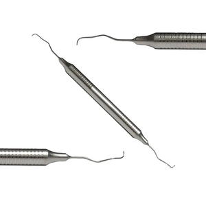 Sonde dentaire double extrémité 11-12, instrument de diagnostic fin et flexible pour la détection des caries et l'examen tactile - Product Image 1