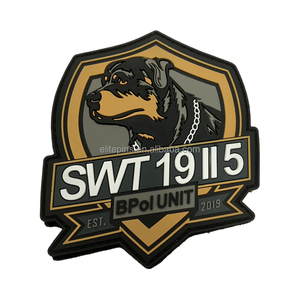 Patch brodé 3D de forme personnalisée |   Étiquette de marque cousue de luxe pour bonnets et chapeaux de créateurs |   Prix de gros d'usine - Product Image 3