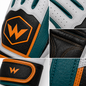 Gants de frappe de baseball personnalisés en gros – Construction en cuir premium, adhérence améliorée, absorption des chocs – Pour adultes et jeunes, entraînement sportif - Product Image 6