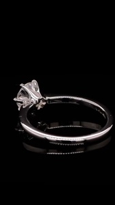 Round Diamond Solitaire <b>Ring</b> - Product Image 3