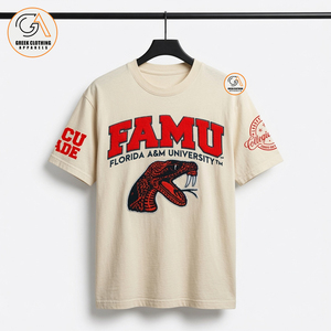 เสื้อยืดคอตตอนผู้ชาย FAMU รุ่นรักษ์โลก ทรงปกติ ผ้าเจอร์ซีย์ ระบายอากาศได้ดี ไม่ยับ ไม่เป็นขุย น้ำหนัก 300 กรัม คอกลม - Product Image 1