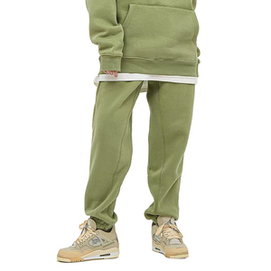 Pantalones Jogger de Algodón para Hombre, Estilo Baggy, Corte Recto, Cintura Elástica Media, con Logotipo Personalizado, Servicio OEM, Estilo Casual - Product Image 5