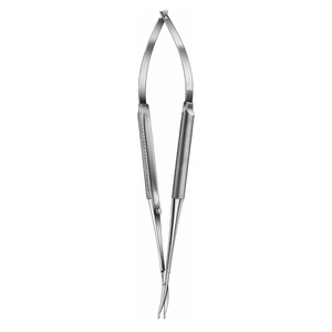 Ciseaux micro-chirurgicaux de qualité supérieure, lames courbées de 12 cm, acier inoxydable de haute qualité, réutilisables, instruments de microchirurgie supérieurs - Product Image 2