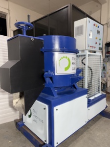 Machine d'agglomération industrielle pour le recyclage des déchets de films PE PP, densification et traitement des matériaux plastiques à vendre - Product Image 2